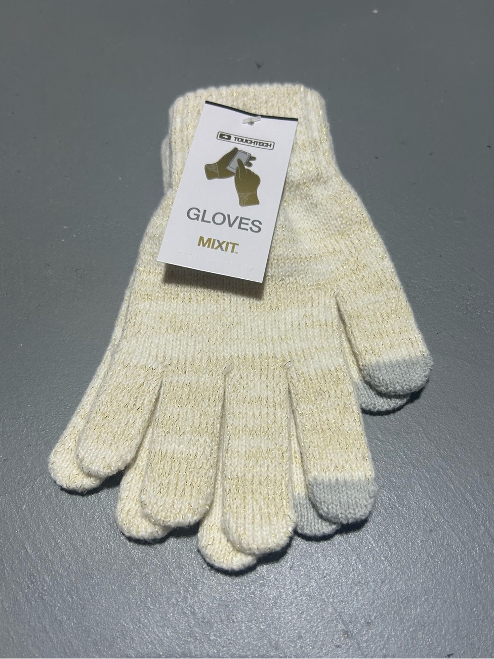 (NWT) Knit Gloves - Touchscreen Compatible Finger Tips